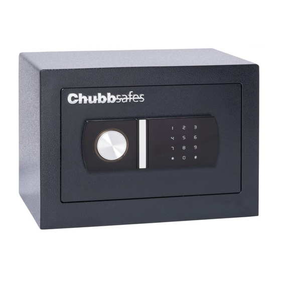 Chubbsafes HomeStar Kullanıcı Kılavuzu