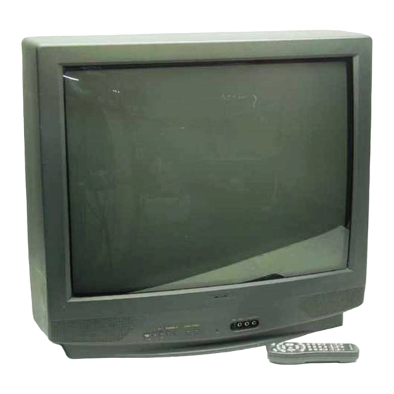 Panasonic CT-2772S Manual de Instruções