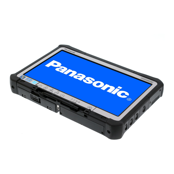 Panasonic CF-H2A Handleiding aanvullende instructies