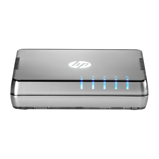 HP 1405-5G Manual de instalación y primeros pasos