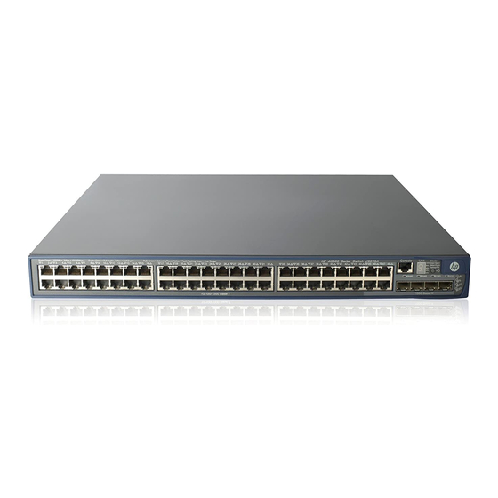 HP 5500-24G-SFP EI TAA Quickspecs