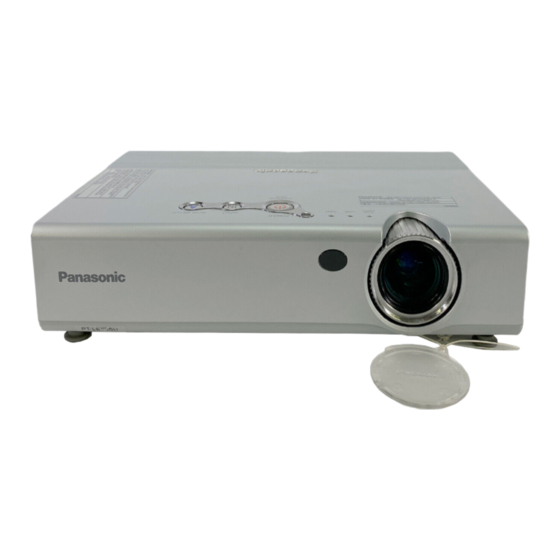 Panasonic PT-LB20NTEA Spécifications