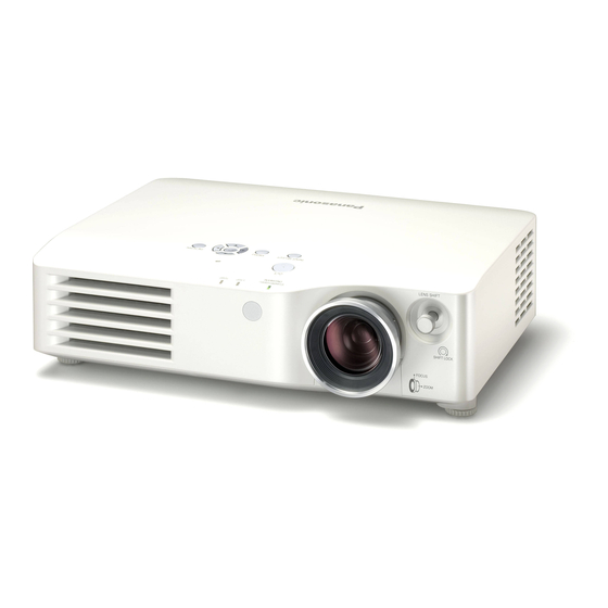 Panasonic PTAX200U - LCD PROJECTOR パンフレット