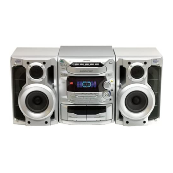 Panasonic SAAK29 - MINI HES W/CD-PLAYER Betriebsanleitung