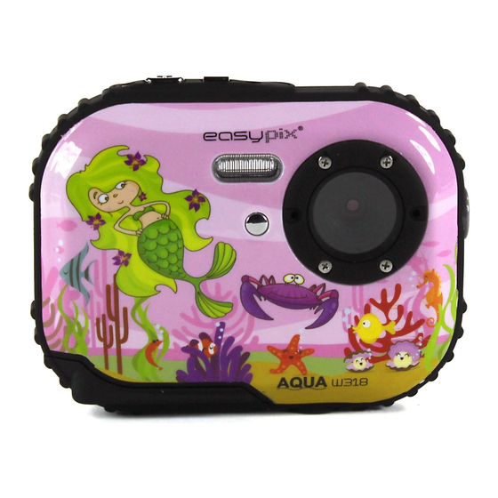 Easypix AQUA W318 Bubbles Gebruiksaanwijzing