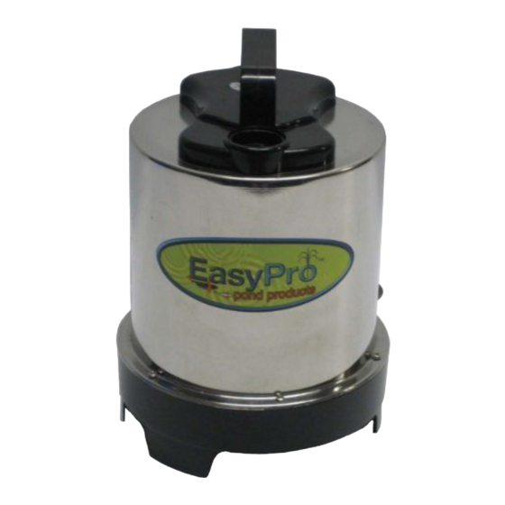 EasyPro EPS1250 Betriebsanleitung, Sicherheit, Garantie