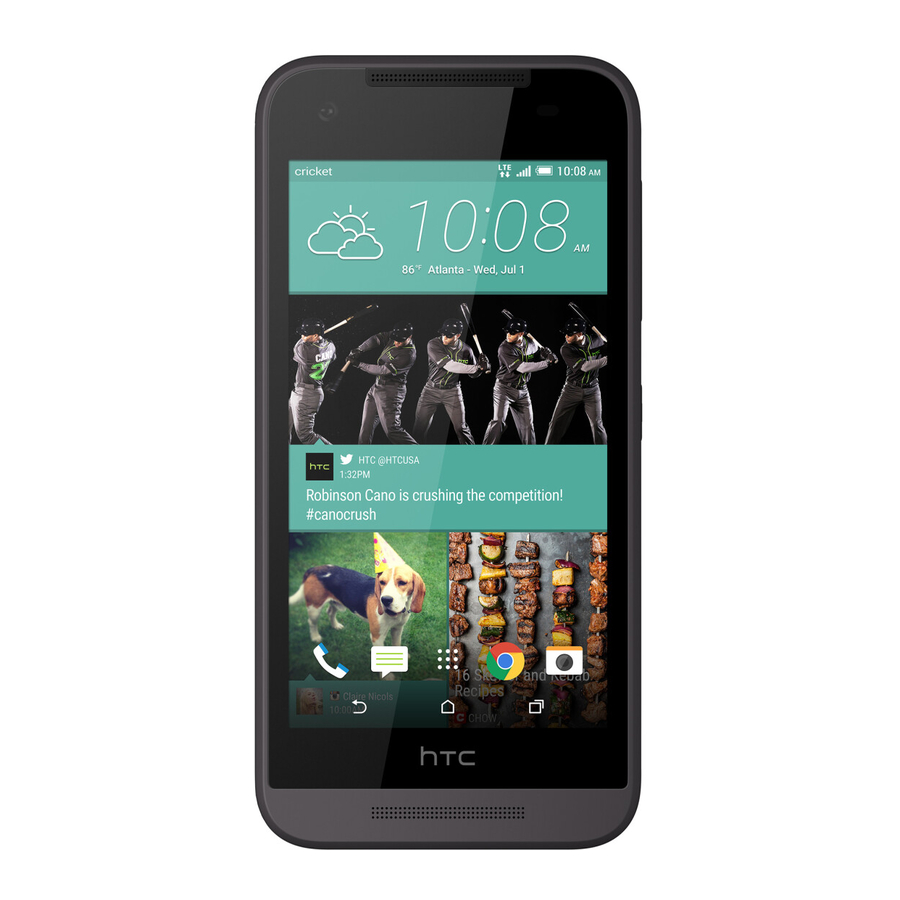 HTC Desire 520 Panduan Memulai Cepat