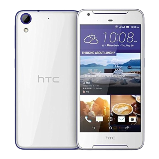 HTC Desire 628 Manual de inicio rápido
