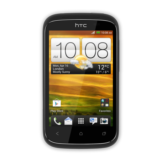 HTC Desire C Handmatig