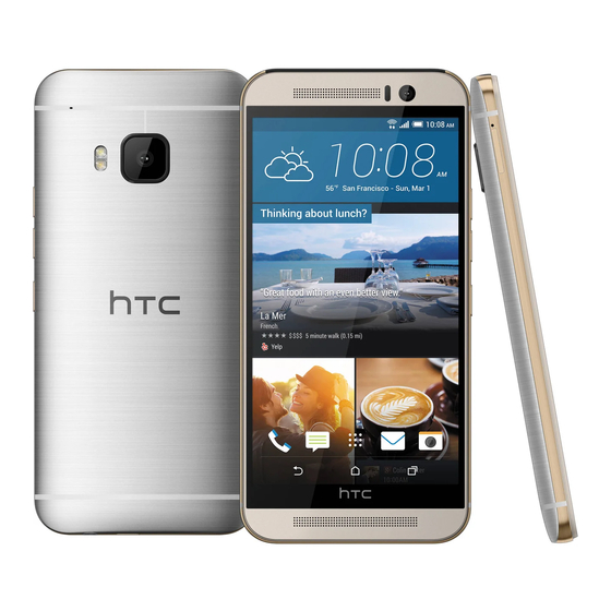 HTC One M9 Manuale di avvio rapido