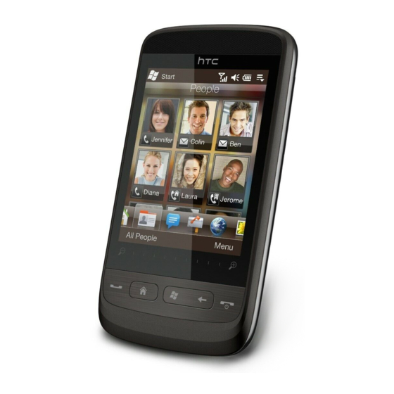 HTC Touch2 Panduan Memulai Cepat