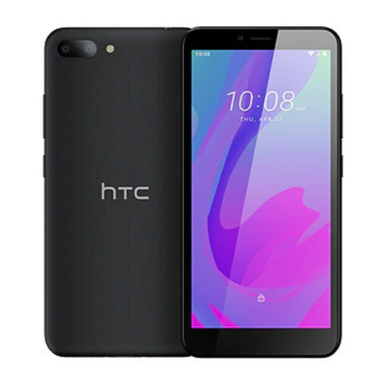 HTC Wildfire E ultra 빠른 시작 매뉴얼