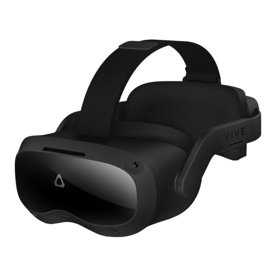 HTC Vive Focus 3 Quick Start Manual