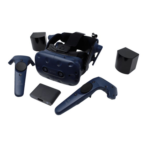 HTC Vive Pro Snelstarthandleiding