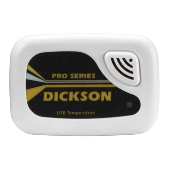 Dickson PRO Series Handmatig