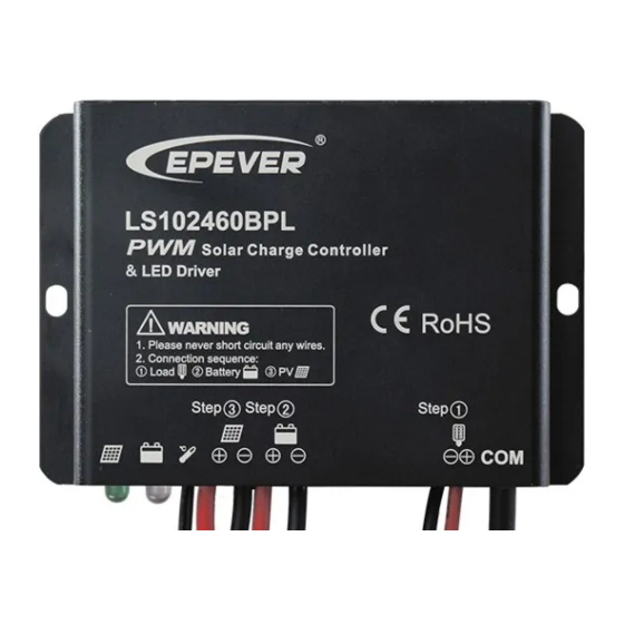 Epever LS102460BPL Hızlı Başlangıç Kılavuzu