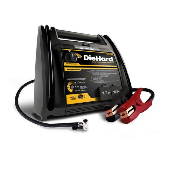 DieHard Portable Power 950 운영자 매뉴얼