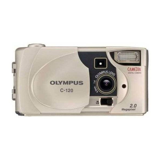Olympus C-120 - CAMEDIA - Digital Camera Manual de início rápido