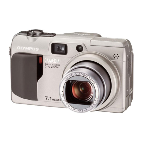 Olympus CAMEDIA C-70 ZOOM 기본 매뉴얼