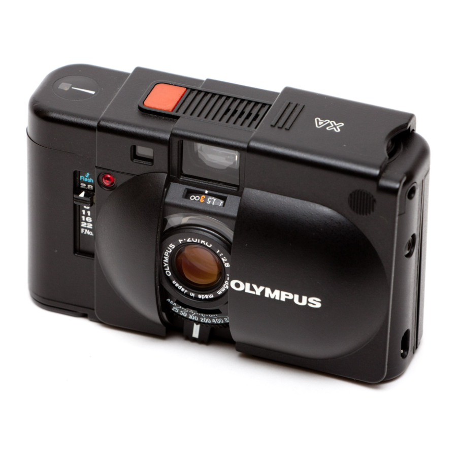 Olympus XA Anleitung Handbuch