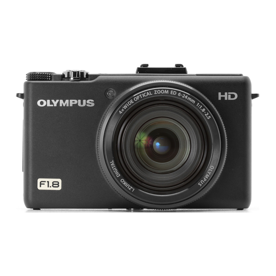 Olympus XZ-1 팁과 요령 매뉴얼