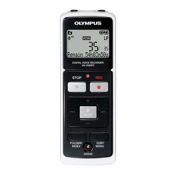 Olympus VN-6800PC Інструкція з експлуатації