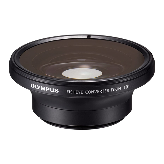 Olympus FCON-T01 Talimatlar Kılavuzu