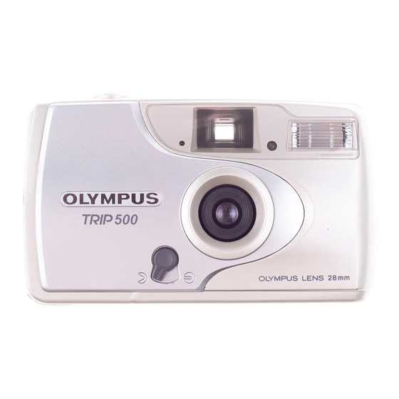 Olympus TRIP-500KIT - Trip 500 35mm Camera Instructions