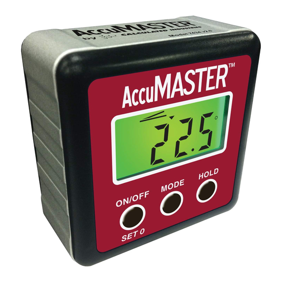 AccuMASTER 7434 Panduan Pengguna