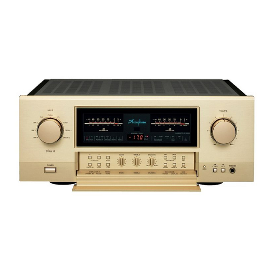 Accuphase E-600 Manuale