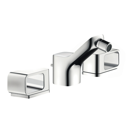 Axor hansgrohe Urquiola 11041 1 Series Installatie-instructies / garantie