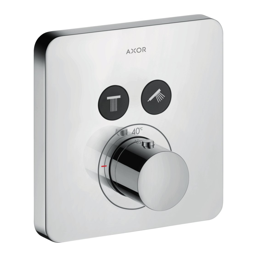 Axor Montreux 16815007 Instruções de utilização/Instruções de montagem