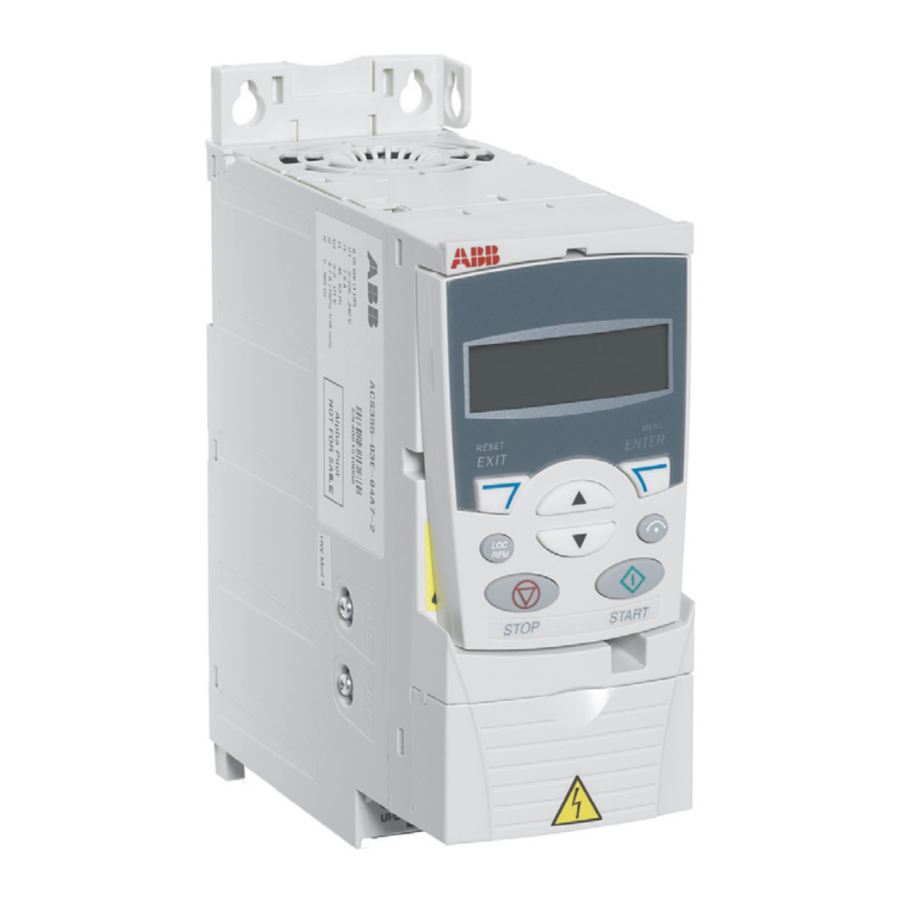 ABB ACS355 series Einbauanleitung