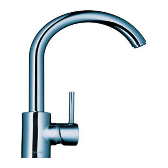 Axor Uno Kitchen Faucet with Sidespray 14856001 Petunjuk Instalasi / Garansi