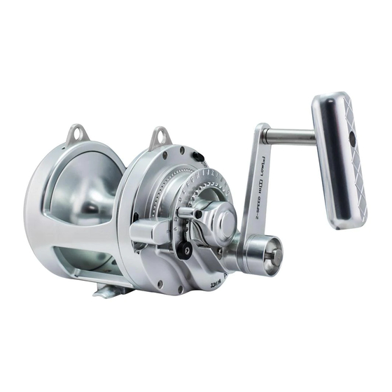 Accurate Technology Platinum TwinDrag Reel Gebrauchsanweisung