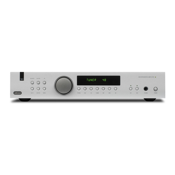 Arcam FMJ A28 Folleto