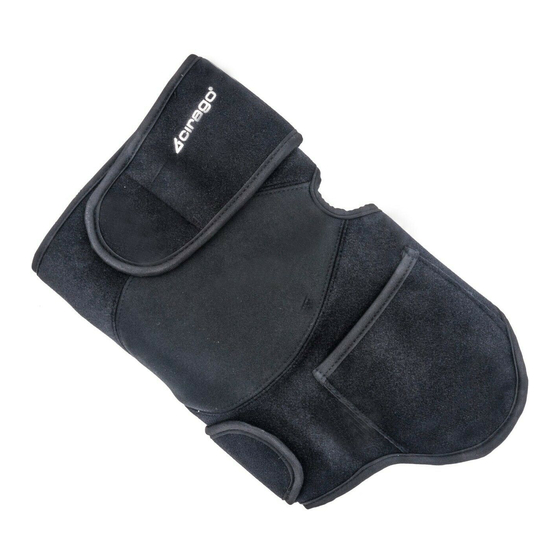 Cirago FIR-KNEE-PAD-TF Handbuch