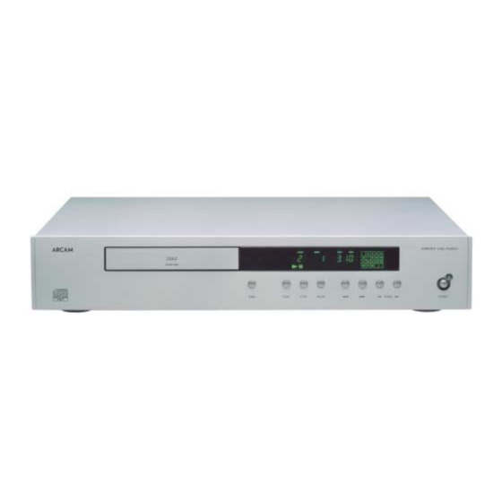 Arcam DiVA CD62 Service-Handbuch