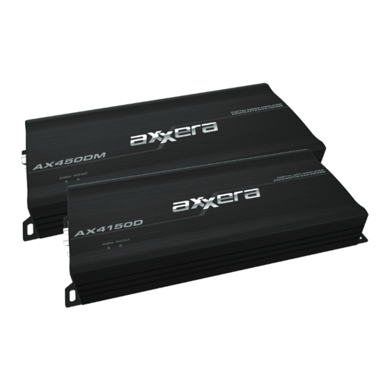 Axxera AX4150D Посібник з встановлення та експлуатації