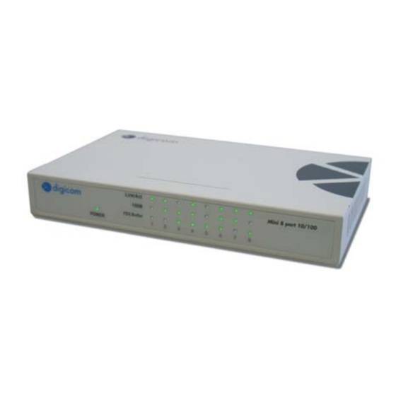 Digicom 8 PORT 100 Panduan Pengguna