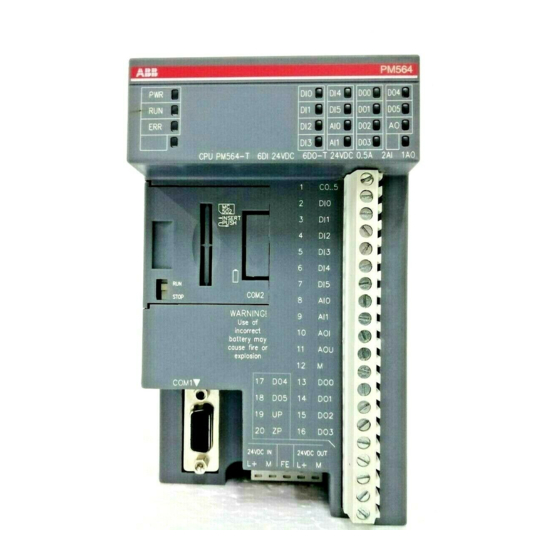 ABB PM554-R Instrukcje instalacji