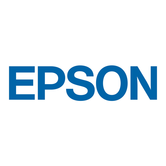Epson 2000P - Stylus Photo Color Inkjet Printer Kullanıcı Kılavuzu