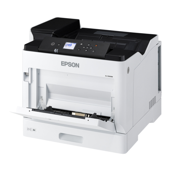 Epson AL-C9400DN 매뉴얼 사용 방법