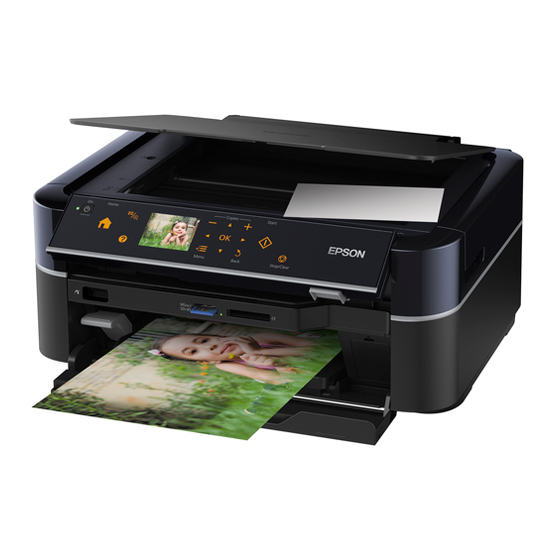 Epson Artisan 635 Manuale di avvio rapido