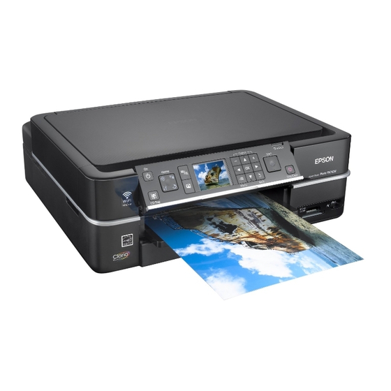 Epson Artisan 700 Series User Manual