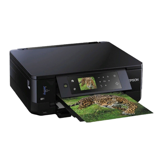 Epson C11CF50201 Quick Manual