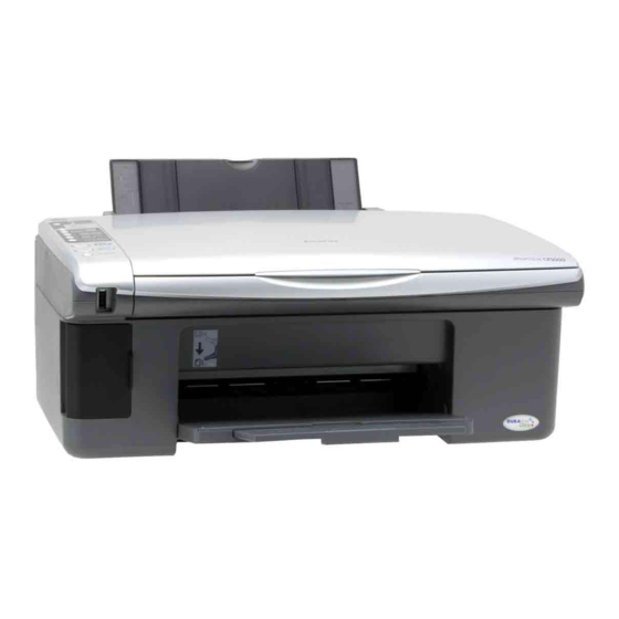 Epson CX5000 - Stylus Color Inkjet Manual