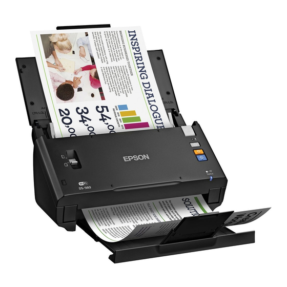 Epson DS-560 Manual da rede