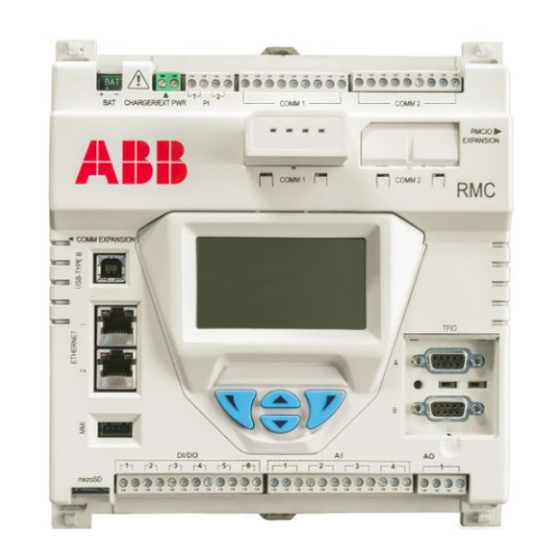 ABB RMC-100 クイック・スタート・マニュアル