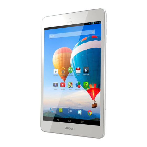 Archos 79 Xenon Manuel